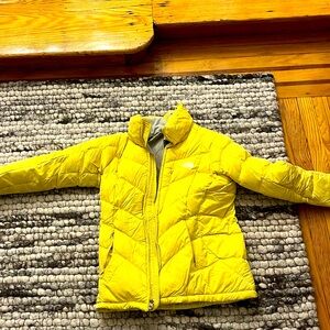 Yellow North Face Women’s Jacket